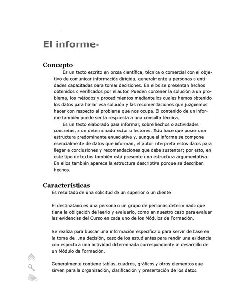 Introduccion De Un Informe