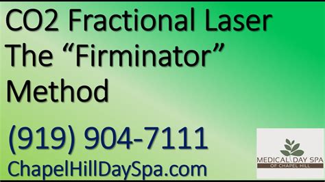 laser skin tightening firminator method 919 704 7111 medical day spa chapel hill durham raleigh