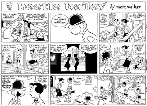 Comics Kingdom Ask The Archivist The Many Loves Of Beetle Bailey