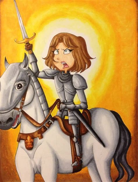 Joan Of Arc Drawing Complete By Gabisakura On Deviantart