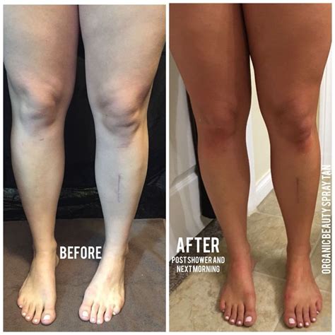 Before And After Tan Spray Tan Tips Best Tanning Lotion Spray Tan Solution