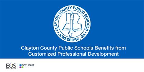 Clayton County Ps Benefits From Customized Professional Development