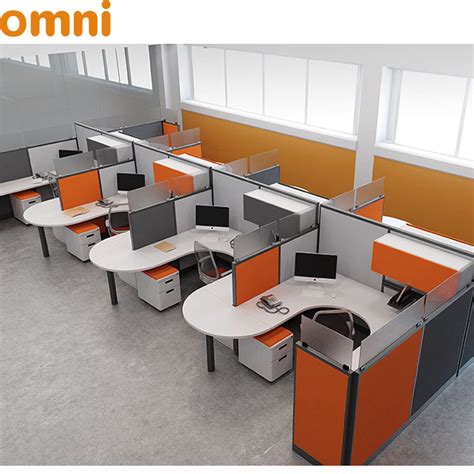 China Manufacturer Latest Design Modular Office Furniture 123456