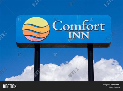 Comfort Inn Sign Logo Image And Photo Free Trial Bigstock
