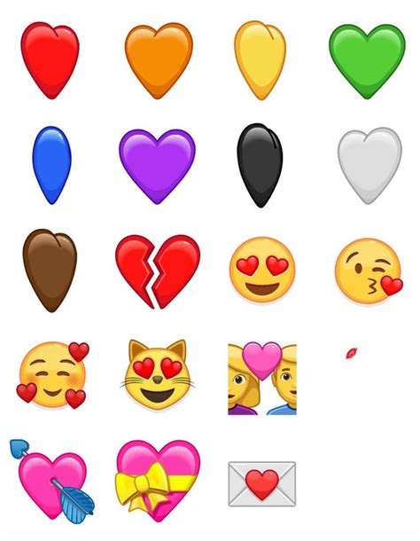 How To Get Colored Heart Emojis Subeloa11