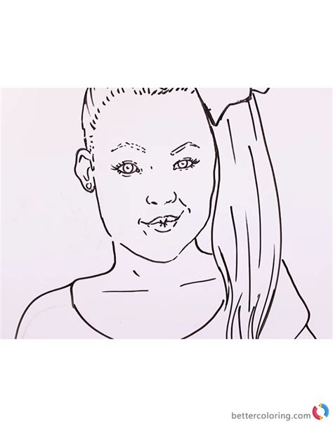 There are 500 jojo siwa printable for sale on etsy, and they cost $4.65 on average. Jojo Siwa Coloring Sheet - Free Printable Coloring Pages