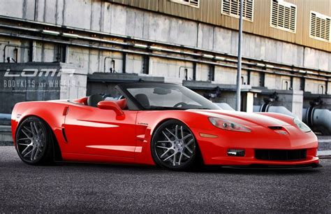 Corvette C6 Gt2 Wide Body By Loma Dream Car Garage Sports Car Red Car