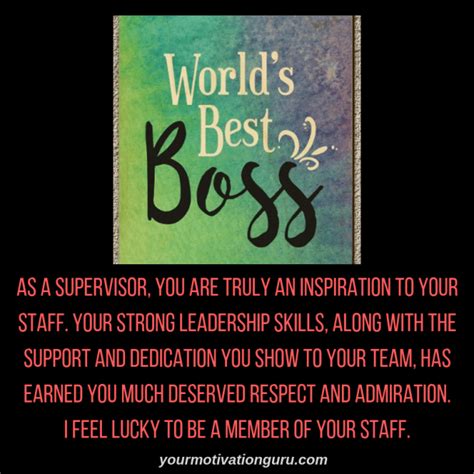 Top 10 Best Boss Appreciation Quotes And Thank You