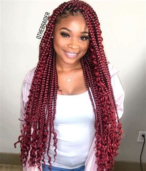 5 summer protective styles for black women blonde box braids short box braids braids with