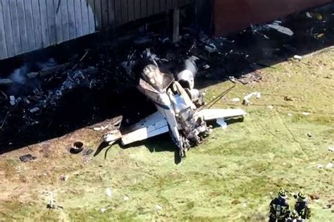 ee uu un avión se estrelló contra un edificio y hay cuatro muertos internacionales