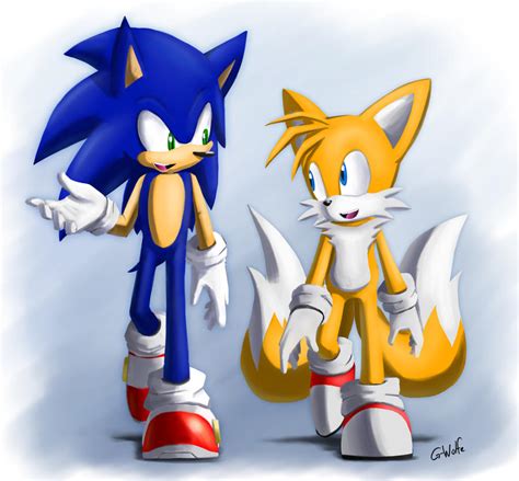 Sonic And Tails By G Wolfe On Deviantart