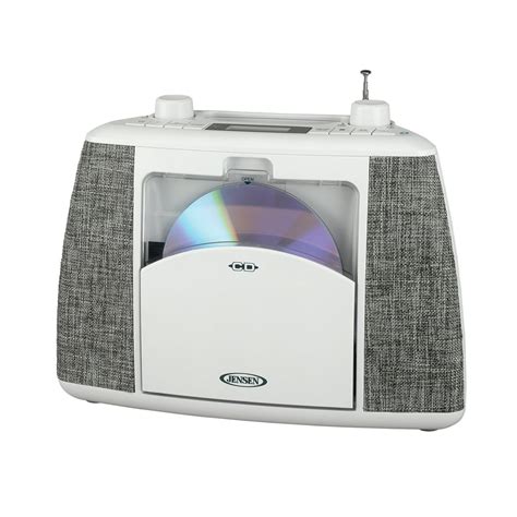 Jensen Compact Bluetooth Portable Stereo Cd Player Sound System