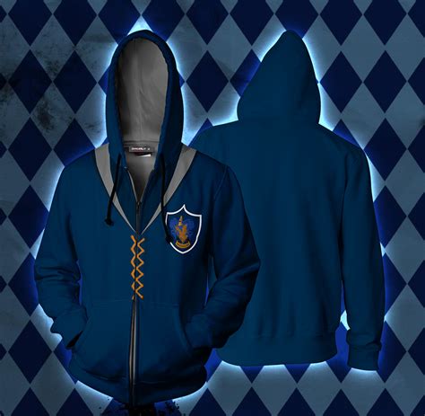 The Ravenclaw Quidditch Team Harry Potter Zip Up Hoodie Ravenclaw
