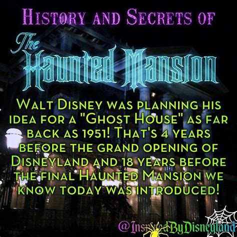 History And Secrets Of The Haunted Mansion Haunted Mansion Disney
