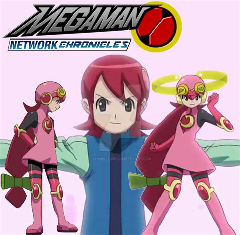 Megaman Network Chronicles Cross Fusion Roll By Animecitizen On Deviantart