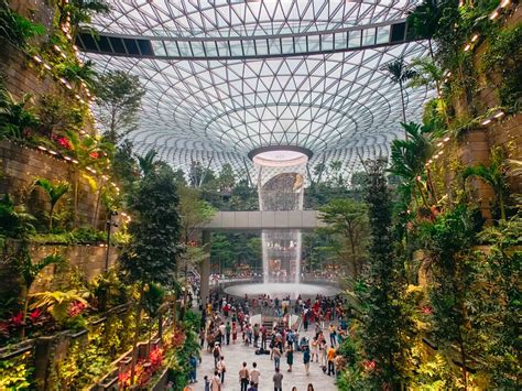 Singapore's jewel changi airport features the world's tallest indoor waterfall. Singapore Airport - Intertravel - Travel Agency Flights ...