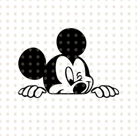 Mickey Mouse Svg Disney Mickey Mouse Head Svg Cricut Etsy Etsy