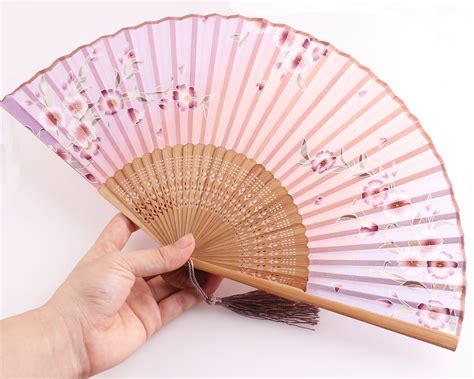 Hand Fan Large Folding Fans For Festivals Hand Painted Etsy Uk