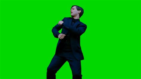 tobey maguire dancing green screen video [download link] youtube