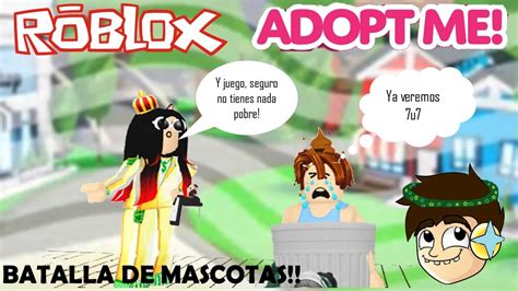 Hago Una Batalla De Mascotas Fingiendo Ser Una Basura En Adopt Me