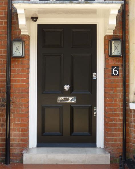 Black Georgian Door London Door Company
