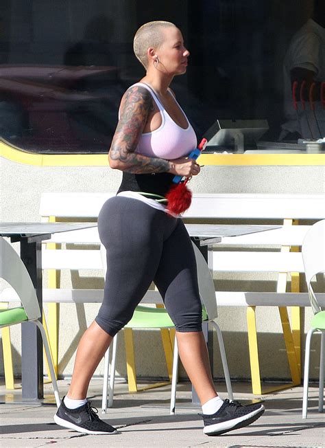 Amber Rose Booty In Tights 07 Gotceleb