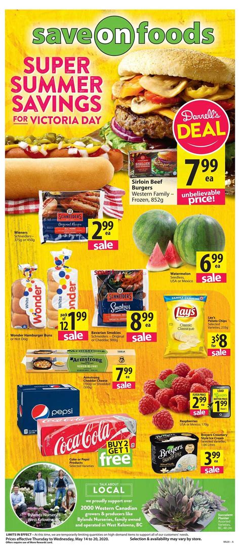 Save On Foods Bc Flyer May 14 To 20