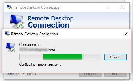 RDP Session Slow On Configuring Remote Session Remote Desktop