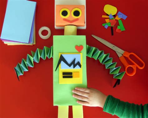 Robot Craft For Kids Letter R Robot Craft For Kids Tutorial This