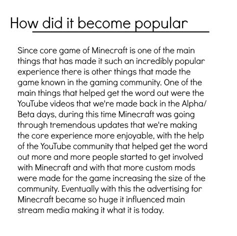 How Did Minecraft Become So Popular