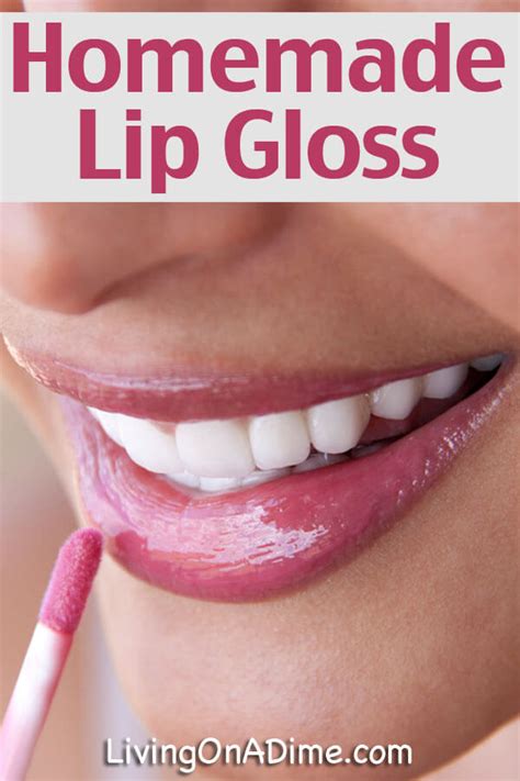 Homemade Lip Gloss Recipe Living On A Dime To Grow Rich