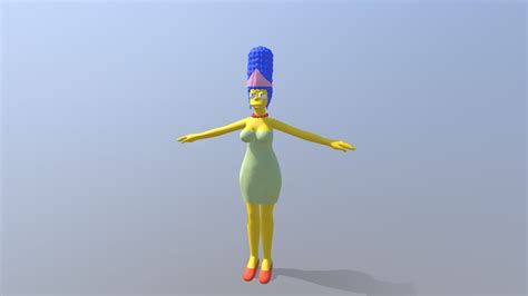 Marge Simpson 3d Model By Leojeruskun Fe27323 Sketchfab