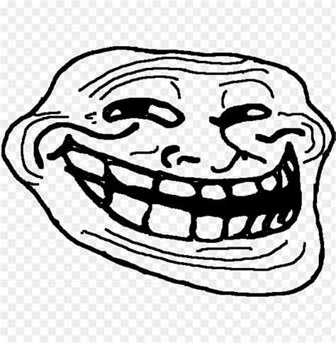 Free Download Hd Png Trollface Troll Face Meme Png Transparent With