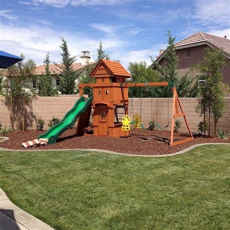 34 Inspiring Backyard Playground Landscaping Ideas For Your Kids