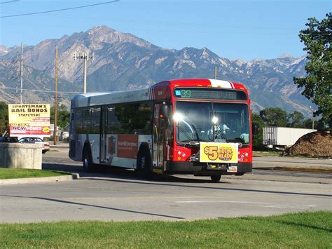 Uta Utah Transit Authority Gillig Brt Arriving At Meadow Flickr