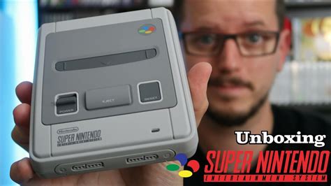 Snes Classic Mini Unboxing Erster Eindruck Gameplay Youtube