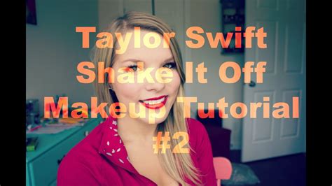 Taylor Swift Shake It Off Makeup Tutorial 2 Youtube
