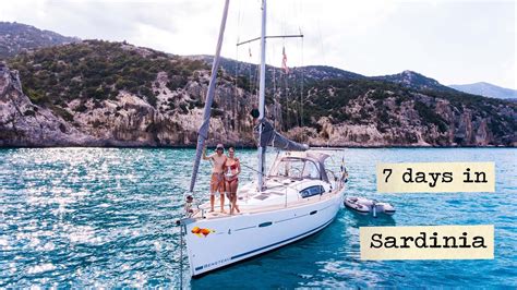 7 Days Of Sailing Vlogs Along Sardinia 50 Youtube