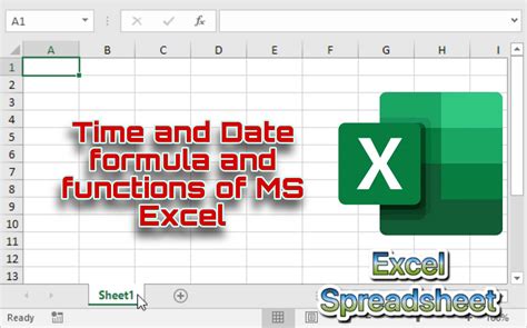 All Basic Time And Date Formula And Functions Of Ms Excel Technoverse24