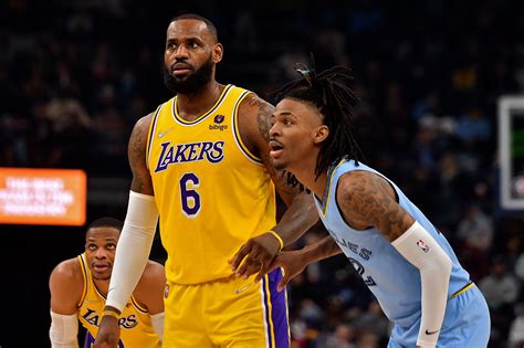 Ja Morant Outduels Lebron James As Grizzlies Beat Lakers 104 99