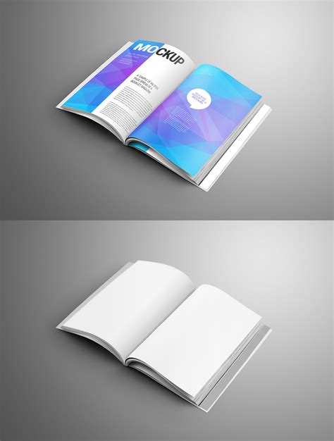 The mockup is perfect for creating an a4 format booklet. Free A4 Brochure Mockup on Behance