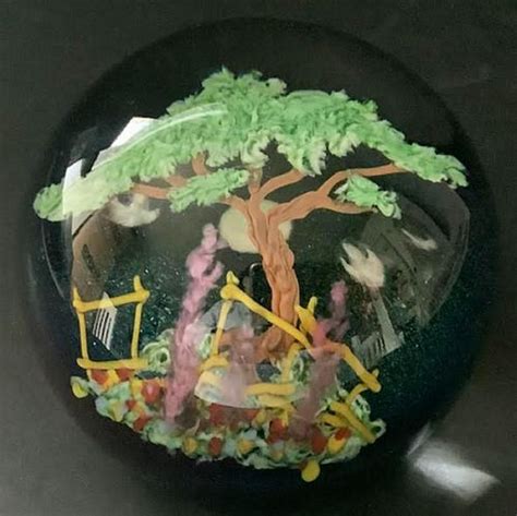 Mayauel Ward Signed Midnight Tree Paperweight Mayauel Ward For Sale At Auction On 11th December