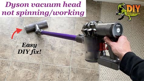 Dyson Vacuum Roller Head Not Spinning EASY DIY Fix YouTube