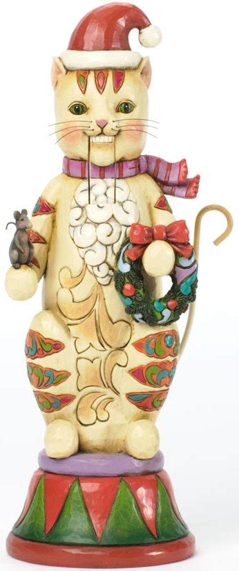 Jim Shore 4026403 Cat Nutcraker Figurine Collectibles T