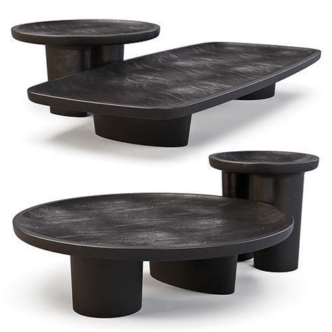 Baxter Calix Coffee Tables 3d Model Cgtrader