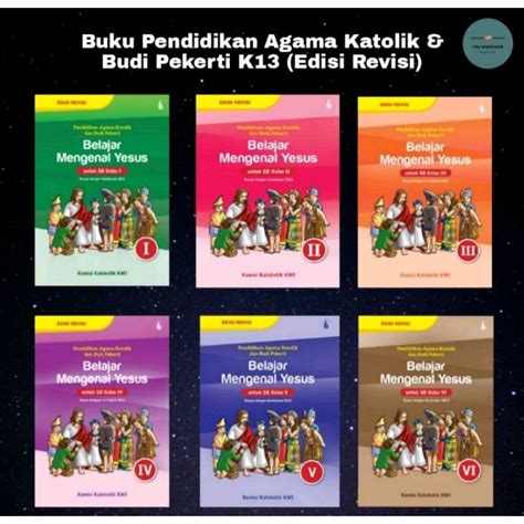 Jual Preloved Buku Cetak Agama Katolik Belajar Mengenal Yesus Kelas 1 2 3 4 5 6 Penerbit