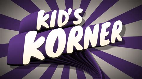 Kids Korner Episode 3 Youtube