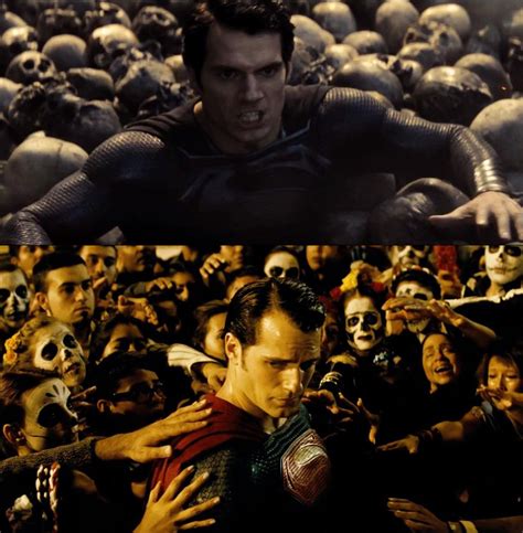 Batman V Superman 2016 Features Scene Where Superman Is Surrounded