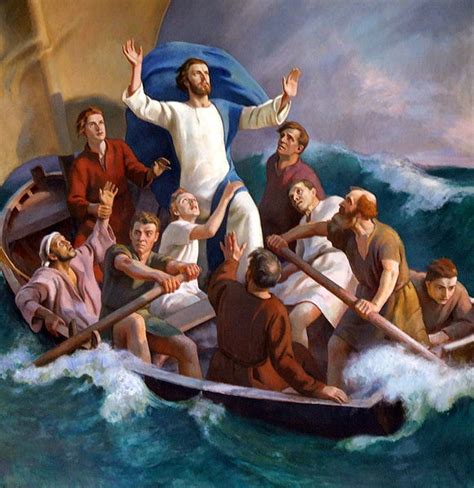Jesus Calms The Storm ­­ By Ritchie Way Good News Unlimited