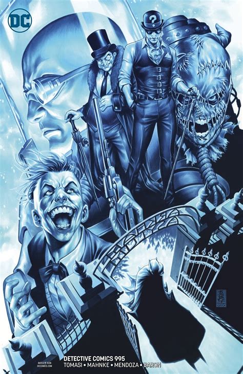 Detective Comics 995 Variant Cover By Mark Brooks Rdccomics